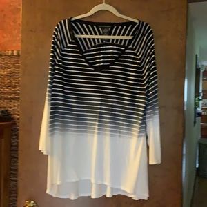 Long sleeve sheer shirt